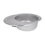 Кухонна мийка Brinex 5745 0,8 мм Satin (BRIN5745SAT08)