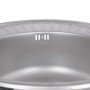 Кухонна мийка Brinex 5745 0,8 мм Satin (BRIN5745SAT08)