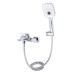 Смеситель для ванны Qtap Tern (c душевым гарнитуром) QTTER259CRM47586 Chrome