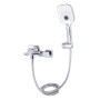 Змішувач для ванни Qtap Tern (c душевым гарнитуром) QTTER259CRM47586 Chrome