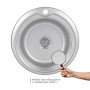 Кухонна мийка Brinex 510-D 0,8 мм Micro Decor (BRIN510MDEC08)