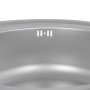 Кухонна мийка Brinex 510-D 0,8 мм Micro Decor (BRIN510MDEC08)
