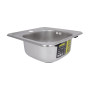 Кухонна мийка Brinex 3838 0,6 мм Satin (BRIN3835SAT06)