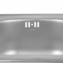 Кухонна мийка Brinex 3838 0,6 мм Satin (BRIN3835SAT06)