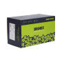 Змішувач для ванни Brinex Pure 006 з поворотним виливом (з душовим гарнітуром) Nickel BRIPUR006NKL