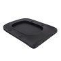 Сидіння для унітаза (Tern 490) 435x344x50 мм, Matt Black, з мікроліфтом, Slim Duroplast, Quick Release QTSC179MB47354 Qtap
