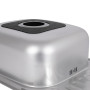 Кухонна мийка Brinex 6642 0,8 мм Satin (BRIN6642SAT08)