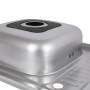 Кухонна мийка Brinex 6050-L 0,6 мм Satin (BRIN6050LSAT06)