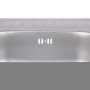 Кухонна мийка Brinex 6050-L 0,6 мм Satin (BRIN6050LSAT06)