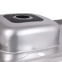 Кухонна мийка Brinex 6080-L 0,6 мм Satin (BRIN6080LSAT06)