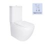 Унітаз підлоговий Qtap Jay Ultra Quiet з сидінням Soft-close 640x360x835 мм QT07222175TW White