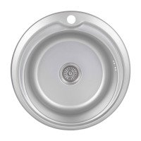 Кухонна мийка Brinex 510-D 0,8 мм Micro Decor (BRIN510MDEC08)