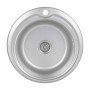 Кухонна мийка Brinex 510-D 0,8 мм Micro Decor (BRIN510MDEC08)