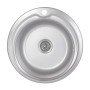 Кухонна мийка Brinex 510-D 0,8 мм Satin (BRIN510SAT08)