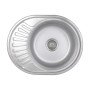 Кухонна мийка Brinex 5745 0,8 мм Satin (BRIN5745SAT08)