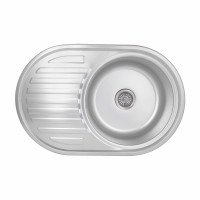 Кухонна мийка Brinex 7750 0,8 мм Micro Decor (BRIN7750MDEC08)