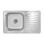 Кухонна мийка Brinex 7848 0,8 мм Micro Decor (BRIN7848MDEC08)