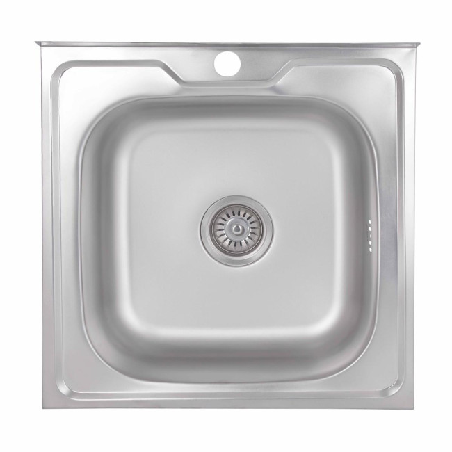 Кухонна мийка Brinex 5050 0,6 мм Satin (BRIN5050SAT06)