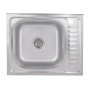 Кухонна мийка Brinex 6050-L 0,6 мм Satin (BRIN6050LSAT06)