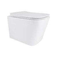 Унітаз підвісний Qtap Tern із сидінням Soft-close QT17332303ASW