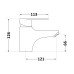 Смеситель для раковины Lidz Tani 001F1 (k40) LDTAN001F1CRM44957 Chrome