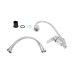 Смеситель для кухни Lidz Tani 008F4 с гибким изливом (k40) LDTAN008F4CRM44972 Chrome