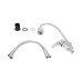 Смеситель для кухни Lidz Tani 008F4 с гибким изливом (k40) LDTAN008F4CRM44972 Chrome