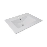 Раковина Qtap Albatross 620х460х180 White без донного клапану QT01113060CW1