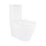 Унітаз-компакт Qtap Scorpio безободковий Ultra Quiet з сидінням Soft-close QT14226088AW