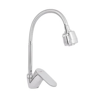 Смеситель для кухни Lidz Tani 008F4 с гибким изливом (k40) LDTAN008F4CRM44972 Chrome