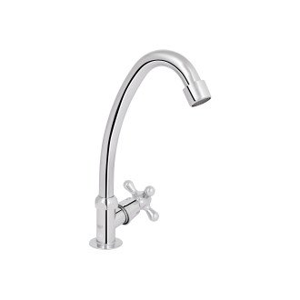Монокран для кухни Lidz Lamb 269F1 LDLAM269F1CRM44976 Chrome