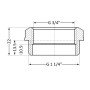 Футорка Thermo Alliance Standart 1 1/4"х3/4" ЗВ SD4233220
