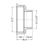 Перехідник Thermo Alliance Standart 2"х1 1/2" ВЗ SD4095040