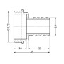 Штуцер Thermo Alliance Standart 16х1/2" ЗР SD4271516