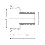 Штуцер Thermo Alliance Standart 25х1" ВР SD4262525