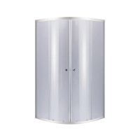 Душова кабіна Lidz Latwa SC80x80.SAT.LOW.GR, скло тоноване 4 мм без піддона