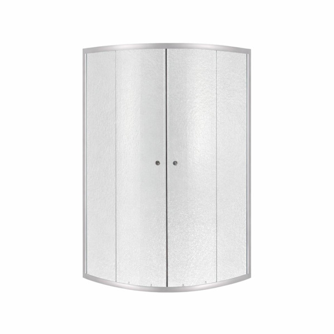 Душова кабіна Lidz Latwa SC90x90.SAT.MID.FR, скло Frost 4 мм без піддона