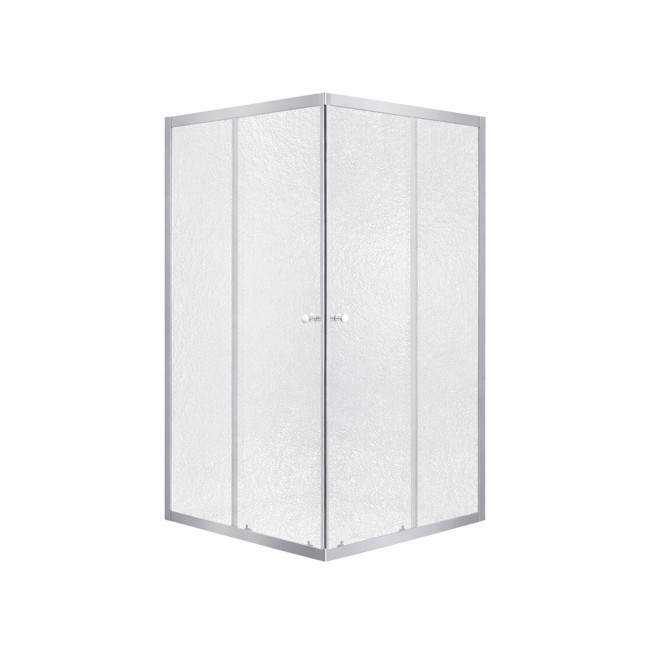 Душова кабіна Lidz Wawel SC80x80.SAT.LOW.FR, скло Frost 4 мм без піддона