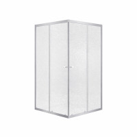 Душова кабіна Lidz Wawel SC90x90.SAT.LOW.FR, скло Frost 4 мм без піддона