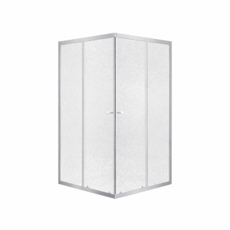 Душова кабіна Lidz Wawel SC90x90.SAT.LOW.FR, скло Frost 4 мм без піддона
