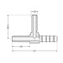 Трійник Thermo Alliance Standart 10 SD41710