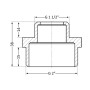 Ніпель Thermo Alliance Standart 2"х1 1/2" ЗР SD4085040