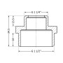 Ніпель Thermo Alliance Standart 1 1/2"х1 1/4" ЗР SD4084032