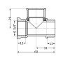 Трійник Thermo Alliance Standart 3/4" ВВЗ SD41320