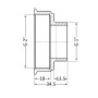 Перехідник Thermo Alliance Standart 2"х1" ВЗ SD4095025