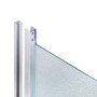 Душова кабіна Lidz Latwa SC90x90.SAT.HIGH.FR, скло Frost 4 мм без піддона