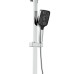 Душевая система для кабины Qtap Capricorn на три потребителя (с изливом) 53103KNC Chrome