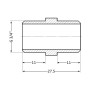Ніпель Thermo Alliance Standart 3/4" ЗР SD4072020