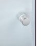 Душова кабіна Lidz Latwa SC80x80.SAT.MID.FR, скло Frost 4 мм без піддона