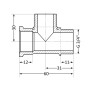 Трійник Thermo Alliance Standart 3/4" ВЗЗ SD41420